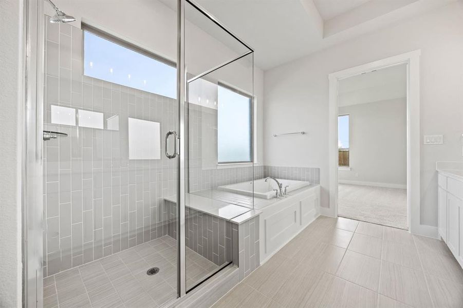 Furnished interior view inside a new home in Chatham Reserve, Krugerville (Image 8).