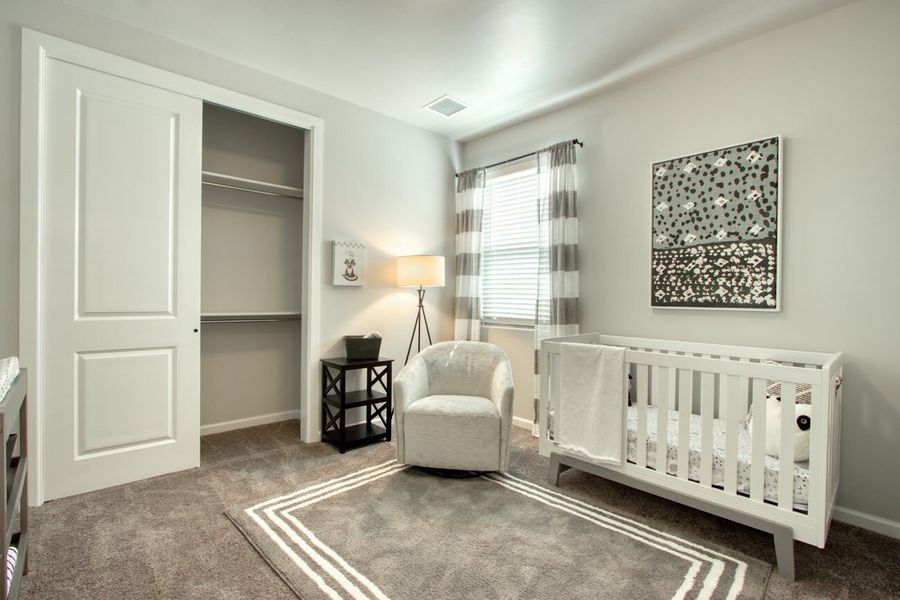 Representative furnished interior of a home built from the Sage by Hakes Brothers in Hillside Park, El Paso (Image 39).