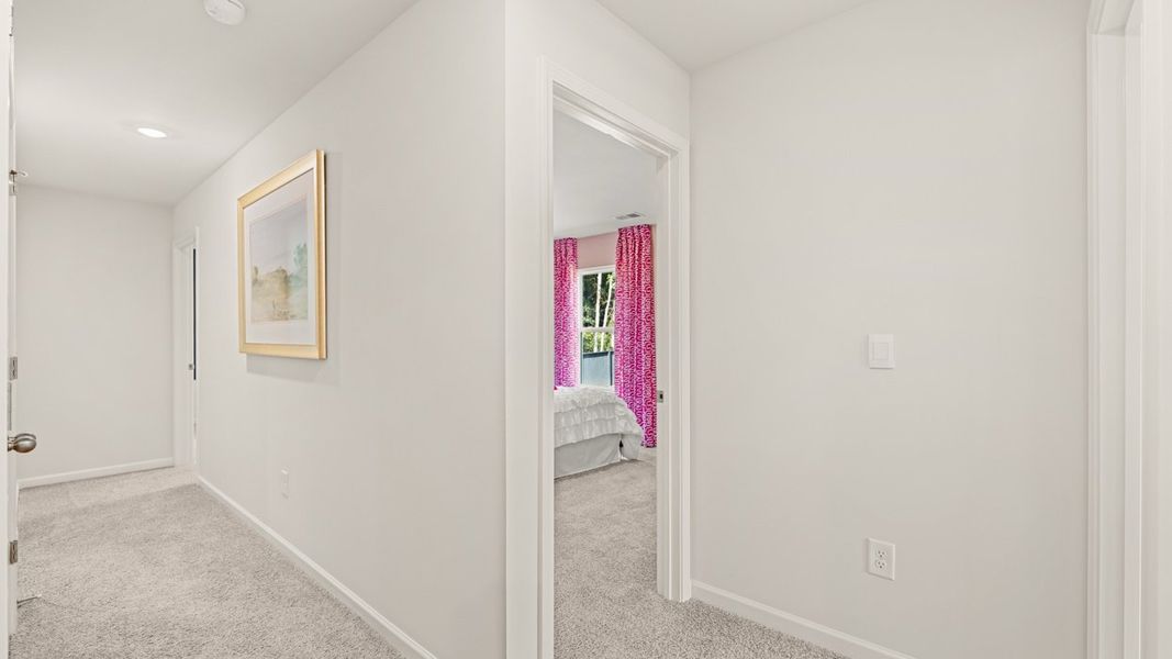Representative unfurnished interior of a home built from the Halton by D.R. Horton in Jackson Landing, Jefferson (Image 21).