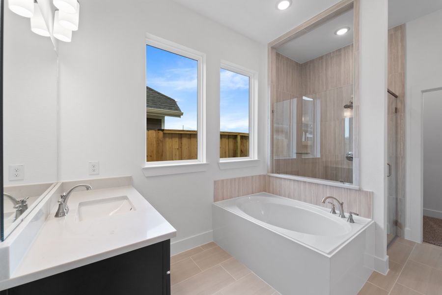 Representative furnished interior of a home built from the Augusta by Chesmar Homes in Riceland, Mont Belvieu (Image 6). Representative furnished interior of a home built from the Augusta by Chesmar Homes in Riceland, Mont Belvieu (Image 6).