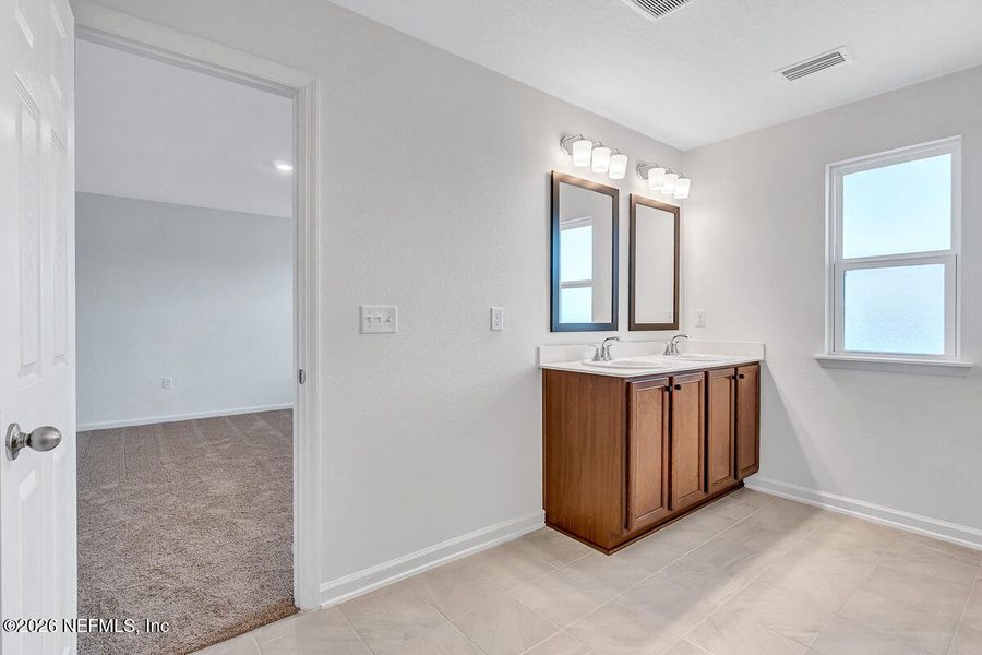Furnished interior view inside a new home in Panther Creek, Jacksonville (Image 7).