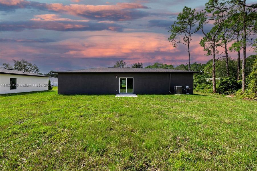 Exterior details and patio area of a home in , Palm Bay (Image 15). Exterior details and patio area of a home in , Palm Bay (Image 15).