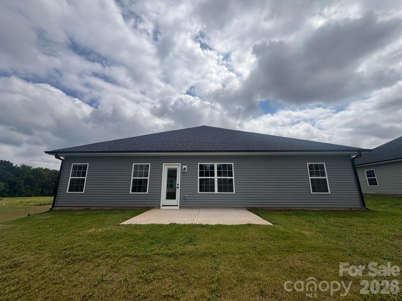 Exterior details and patio area of a home in Kerns Ridge, Salisbury (Image 3).