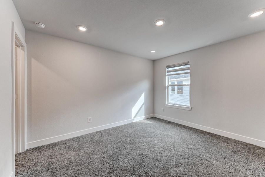 Spacious, unfurnished interior of a new home in , Cypress (Image 25).