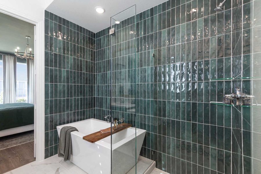 Representative Primary Bathroom - some options shown