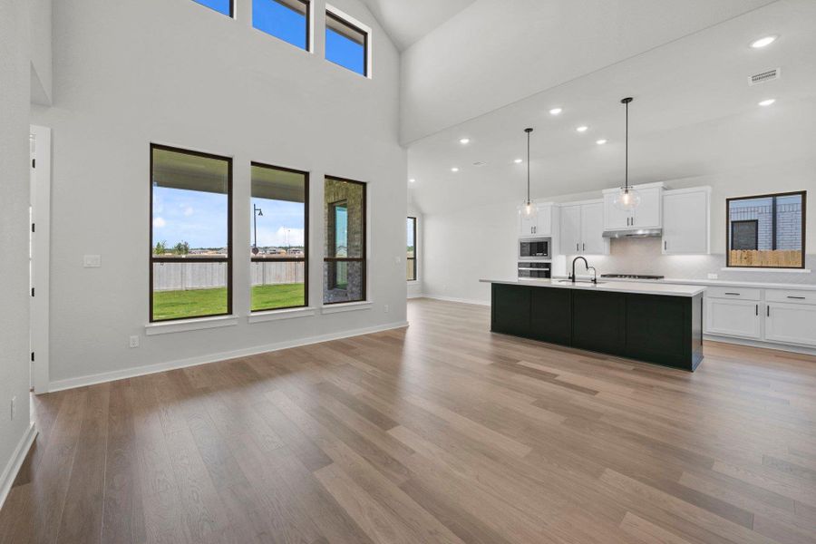 From Family Room to Open Concept Kitchen