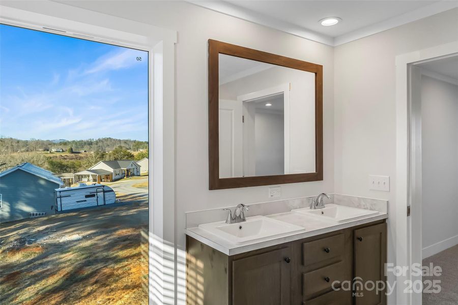 Furnished interior view inside a new home in , Weaverville (Image 13).