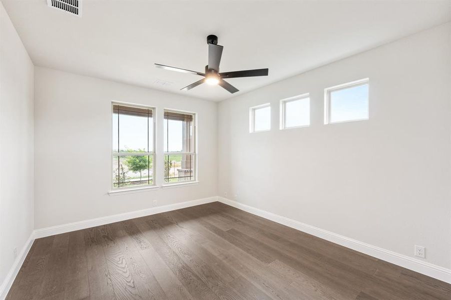 Spacious, unfurnished interior of a new home in Homestead at Daniel Farms, DeSoto (Image 40). Spacious, unfurnished interior of a new home in Homestead at Daniel Farms, DeSoto (Image 40).