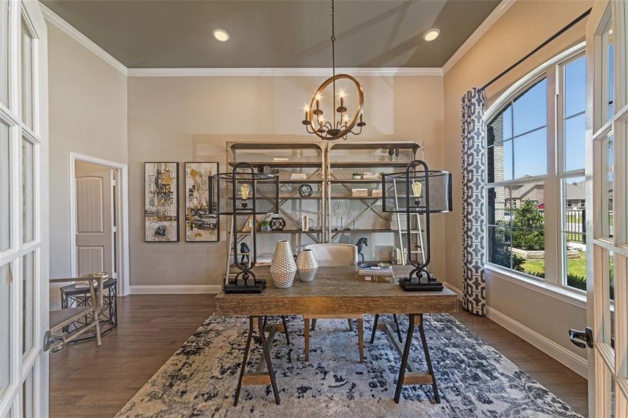 Beazer Homes Heath Golf and Yacht Club Madison Floorplan. This is not a photo of the actual home, but is a photo of the Madison floorplan.