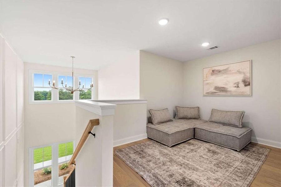 Furnished interior view inside a new home in , Roopville (Image 11).
