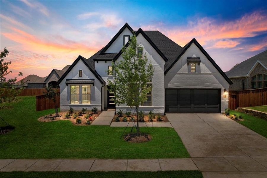 Amazing white brick Coventry Home