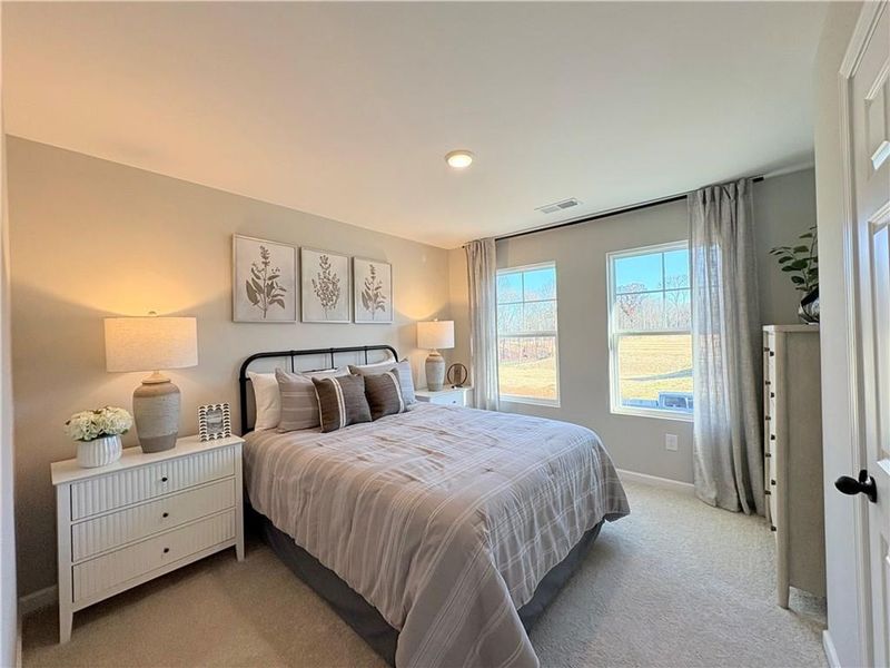 Furnished interior view inside a new home in Hemingway, Cumming (Image 20).