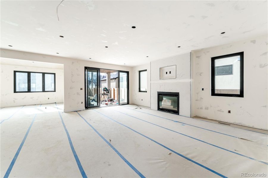 In-progress construction of a new home in , Denver, CO (Image 18).