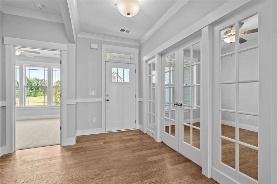 Representative unfurnished interior of a home built from the Hartford Elite by Enchanted Homes in Smokey Hills, Campobello (Image 17).