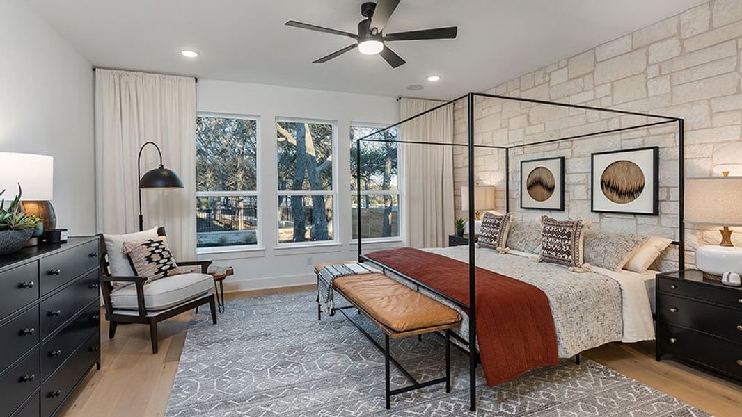 Furnished interior view inside a new home in Parkside on the River, Georgetown (Image 3). Furnished interior view inside a new home in Parkside on the River, Georgetown (Image 3).