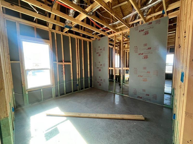 In-progress construction of a new home in Eagle Ridge Estates, Weatherford, TX (Image 9).