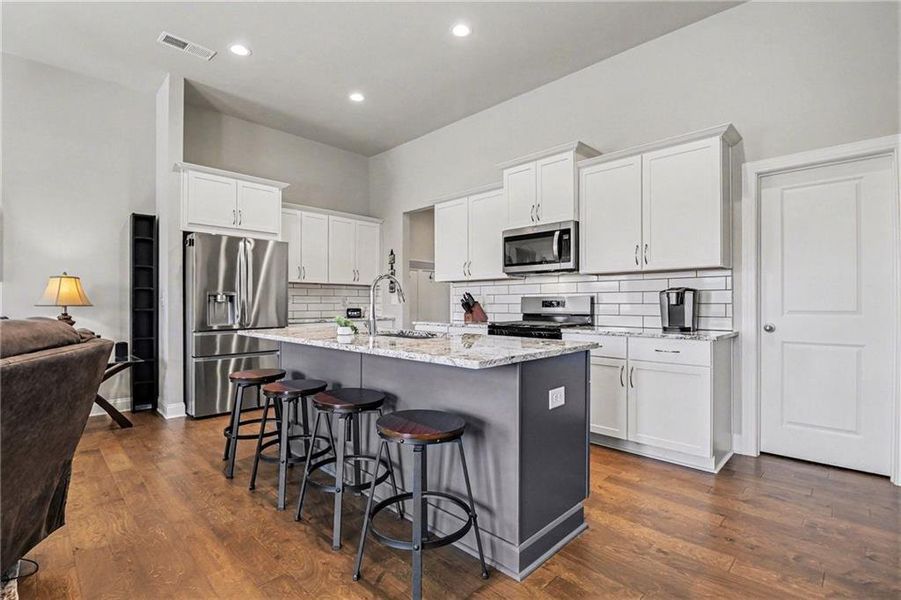 Furnished interior view inside a new home in , Canton (Image 10).