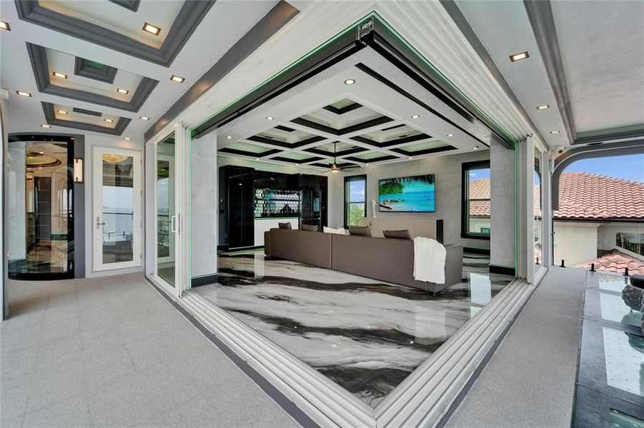 Furnished interior view inside a new home in , Apollo Beach (Image 65).