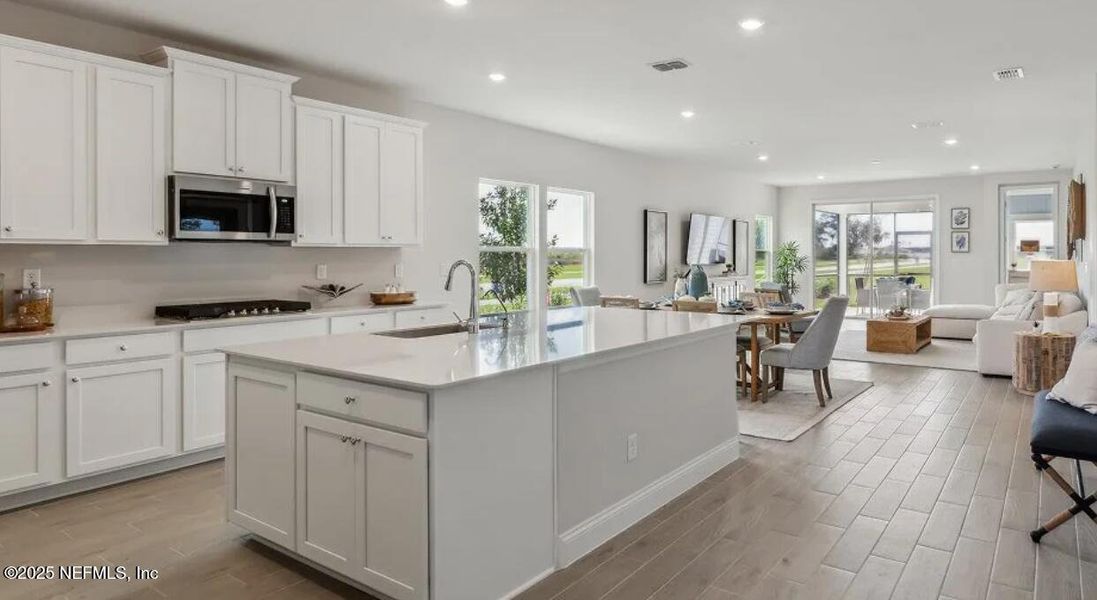 Furnished interior view inside a new home in Granary Park, Green Cove Springs (Image 7).