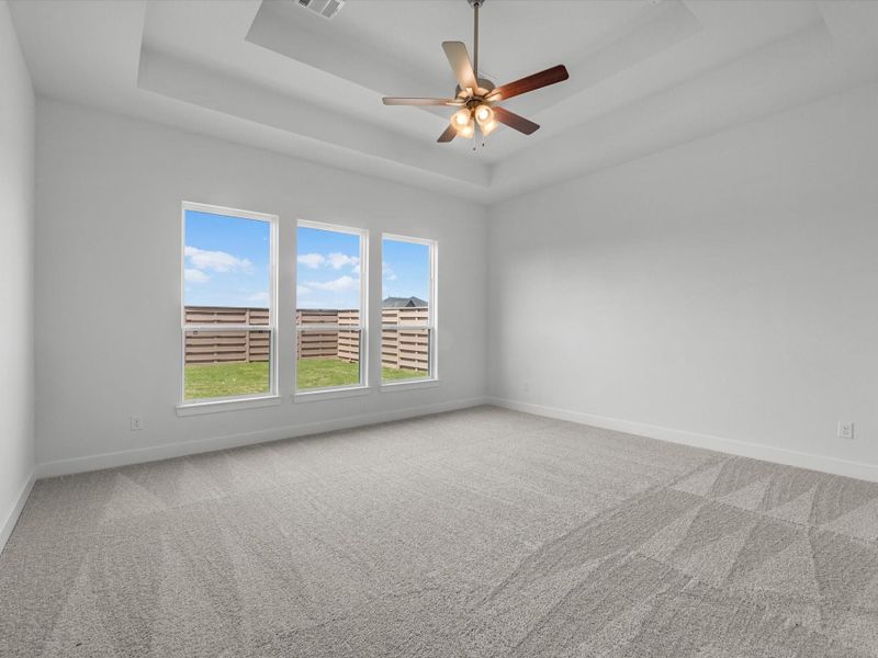 Spacious, unfurnished interior of a new home in Austin Point, Richmond (Image 17). Spacious, unfurnished interior of a new home in Austin Point, Richmond (Image 17).