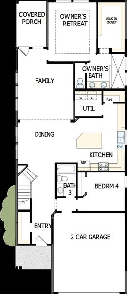 2D floor plan layout of this home in Mayfair - Select Garden Series, New Braunfels, TX (Image 5). 2D floor plan layout of this home in Mayfair - Select Garden Series, New Braunfels, TX (Image 5).