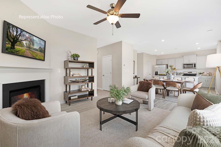 Furnished interior view inside a new home in Silverstein, Salisbury (Image 6).