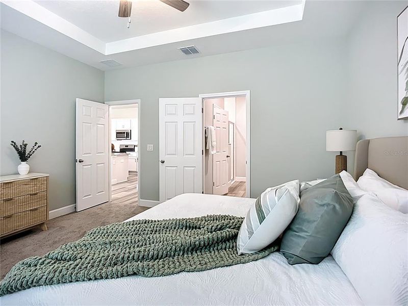 Furnished interior view inside a new home in , North Port (Image 32). Furnished interior view inside a new home in , North Port (Image 32).