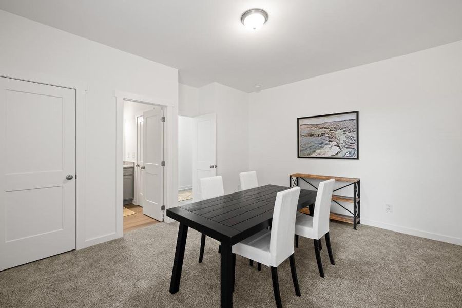 Furnished interior view inside a new home in Sutton's Landing, Statham (Image 26).