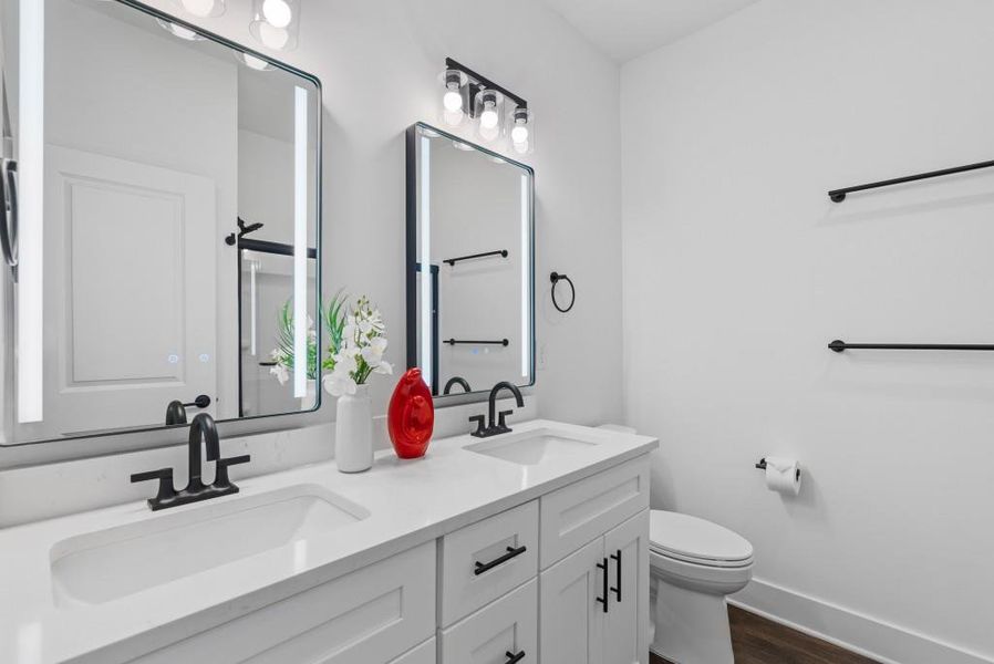 Furnished interior view inside a new home in , Stockbridge (Image 38).