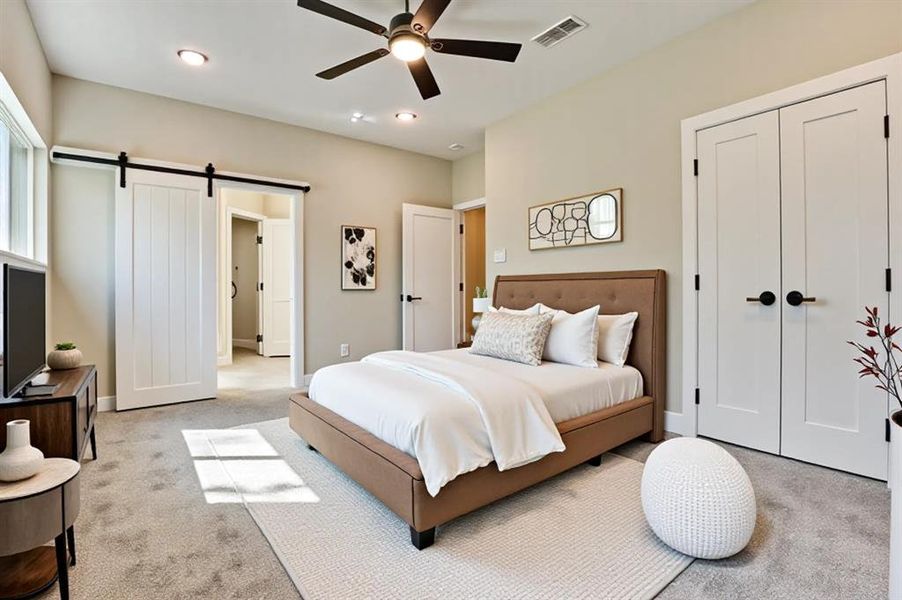 Furnished interior view inside a new home in , Waxahachie (Image 9). Furnished interior view inside a new home in , Waxahachie (Image 9).