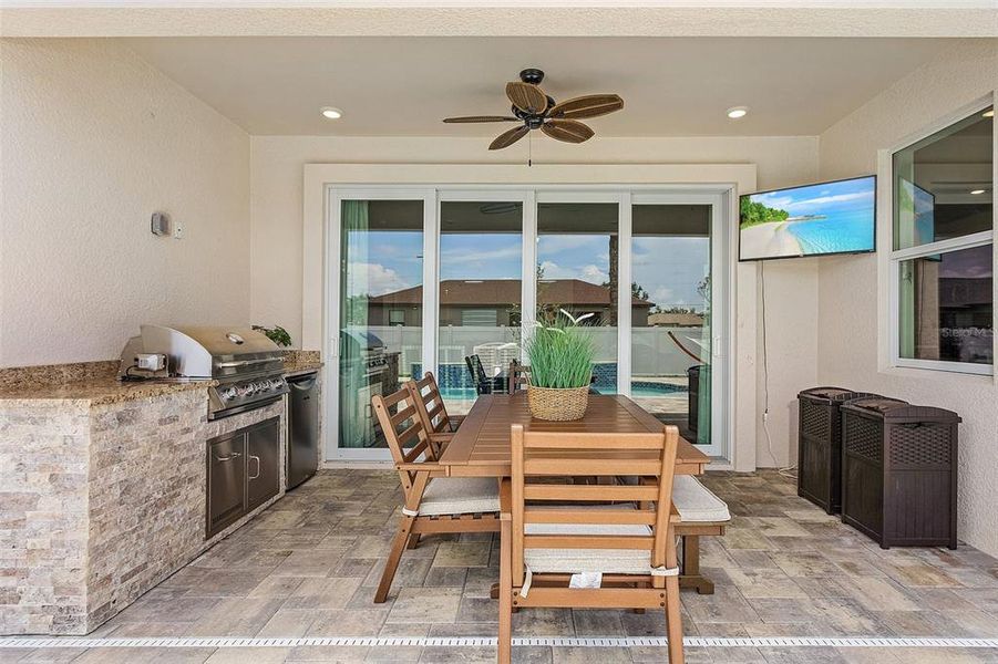 Exterior details and patio area of a home in , Cape Coral (Image 23). Exterior details and patio area of a home in , Cape Coral (Image 23).