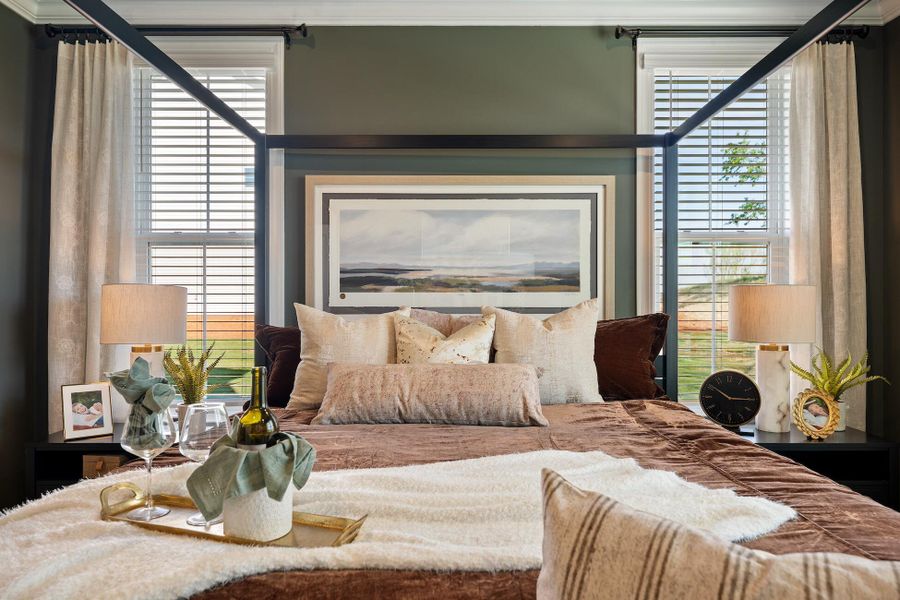 Furnished interior view inside a new home in Six Oaks, Summerville (Image 30).