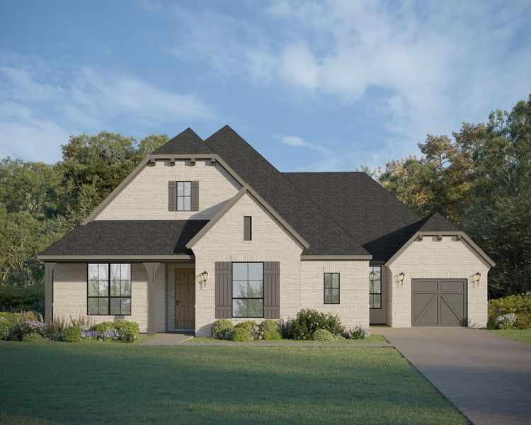 Plan 851 Elevation B