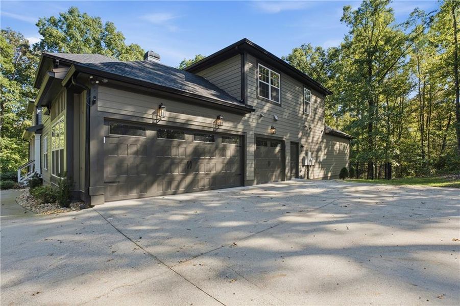 Front exterior of a new home in , Auburn, GA, highlighting curb appeal (Image 26).