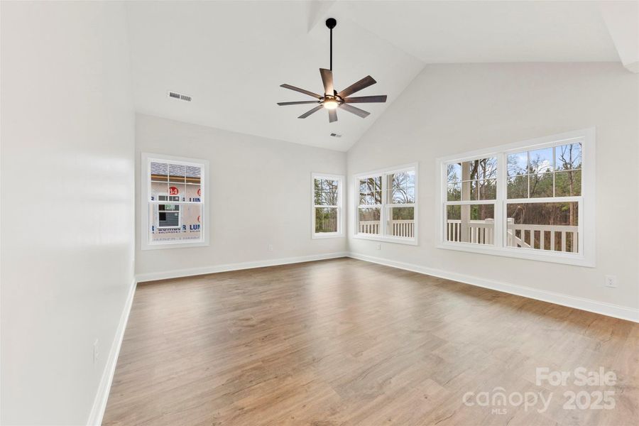 Lots of natural Light