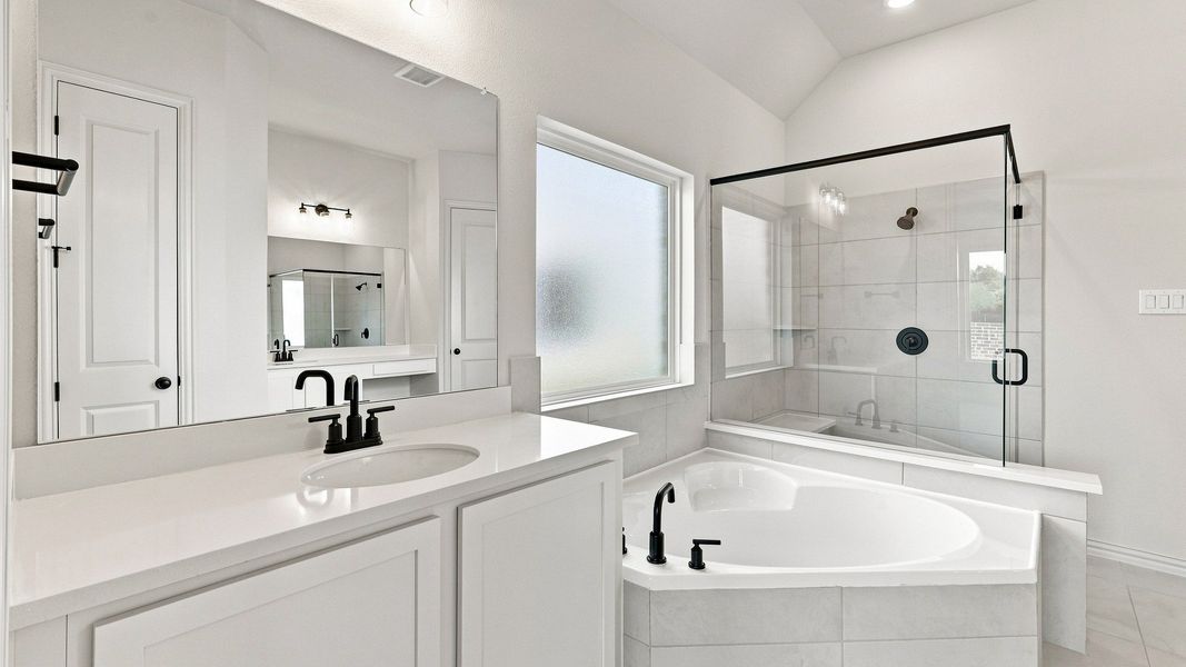Furnished interior view inside a new home in Taylor Estates, Corinth (Image 36).
