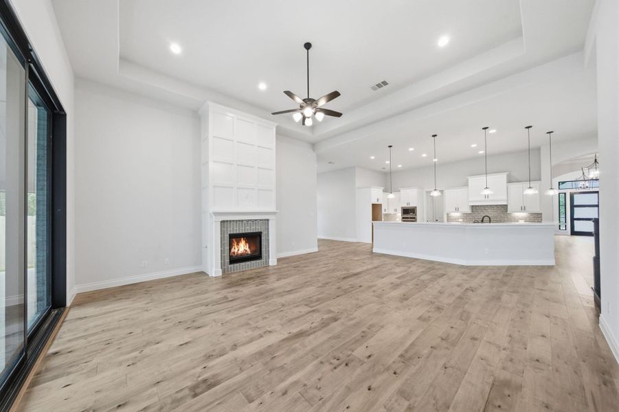Spacious, unfurnished interior of a new home in The Woodlands Hills 65′, Willis (Image 37). Spacious, unfurnished interior of a new home in The Woodlands Hills 65′, Willis (Image 37).