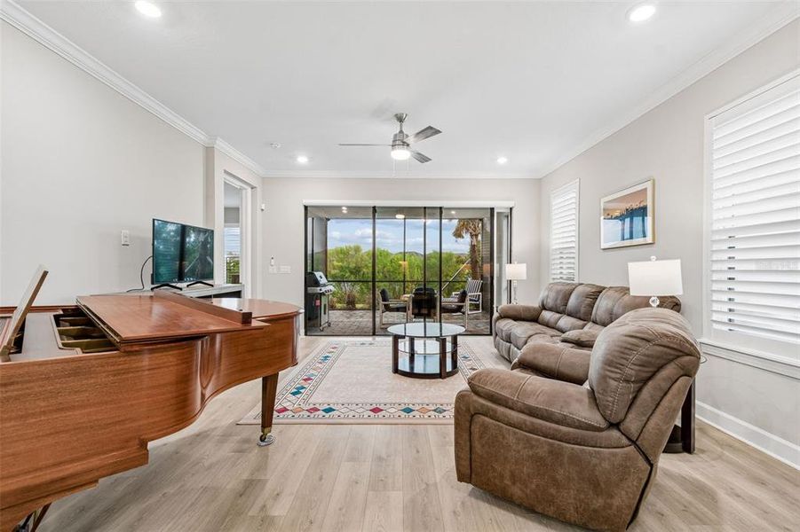 Furnished interior view inside a new home in , Wesley Chapel (Image 74). Furnished interior view inside a new home in , Wesley Chapel (Image 74).