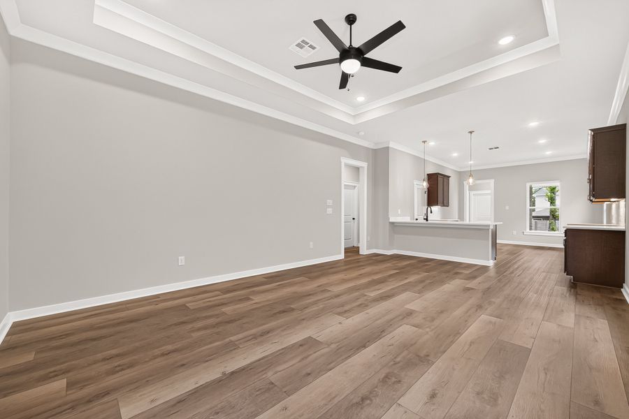 Spacious, unfurnished interior of a new home in Two Step Farm, Montgomery (Image 19). Spacious, unfurnished interior of a new home in Two Step Farm, Montgomery (Image 19).