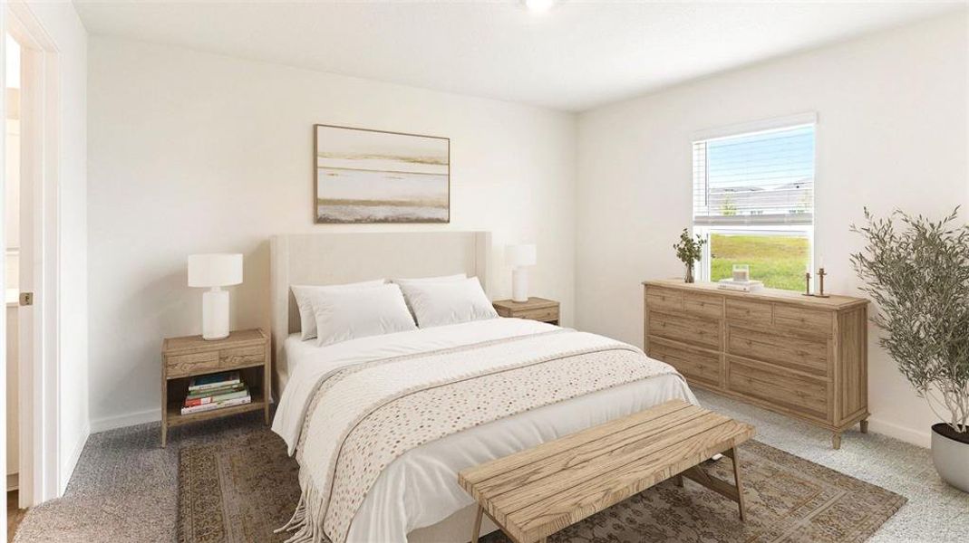 Furnished interior view inside a new home in , Deltona (Image 5).