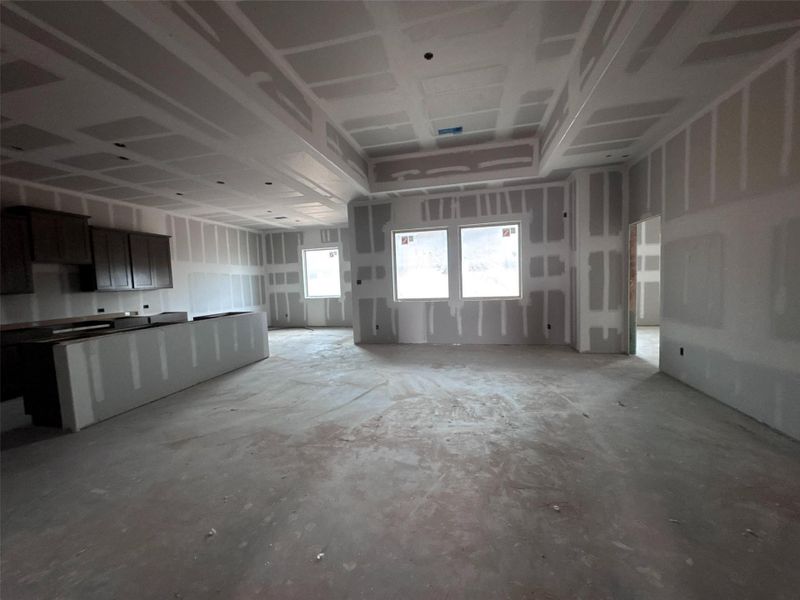 Actual progress of your home