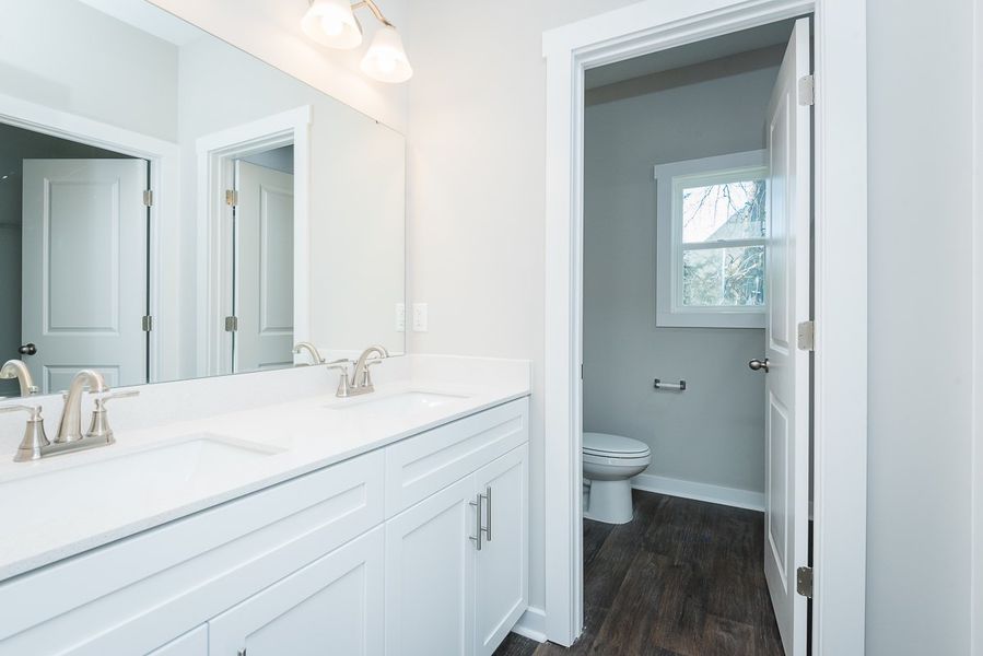 Representative furnished interior of a home built from the Kirksville by Foundation Home Builders LLC in Pinnix Loop, Burlington (Image 9).