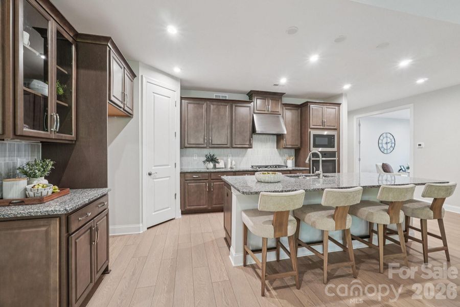Furnished interior view inside a new home in , Charlotte (Image 40).