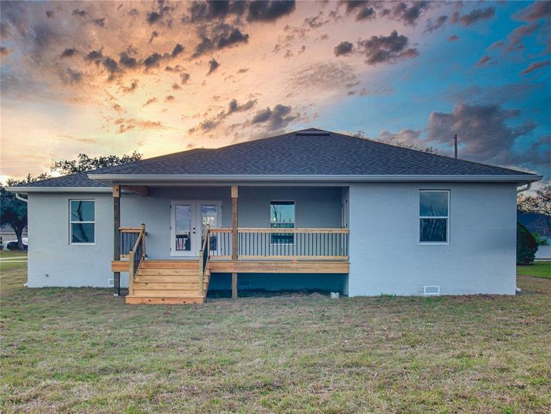 Exterior details and patio area of a home in , Deltona (Image 26).