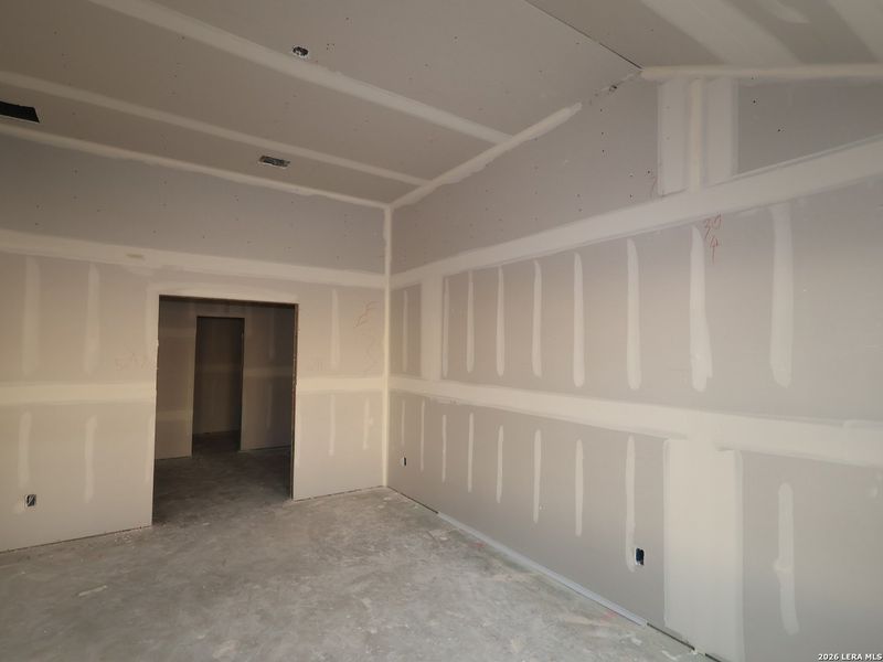 In-progress construction of a new home in Mesquite Ridge, San Antonio, TX (Image 38).