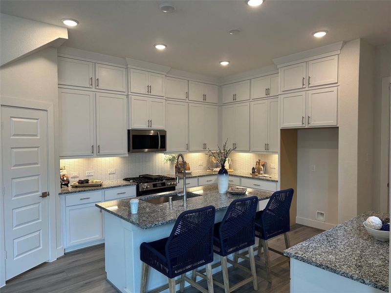 Furnished interior view inside a new home in Shady Acres, Houston (Image 5). Furnished interior view inside a new home in Shady Acres, Houston (Image 5).