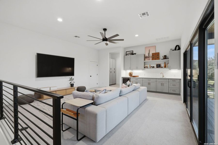 Furnished interior view inside a new home in , Canyon Lake (Image 11).