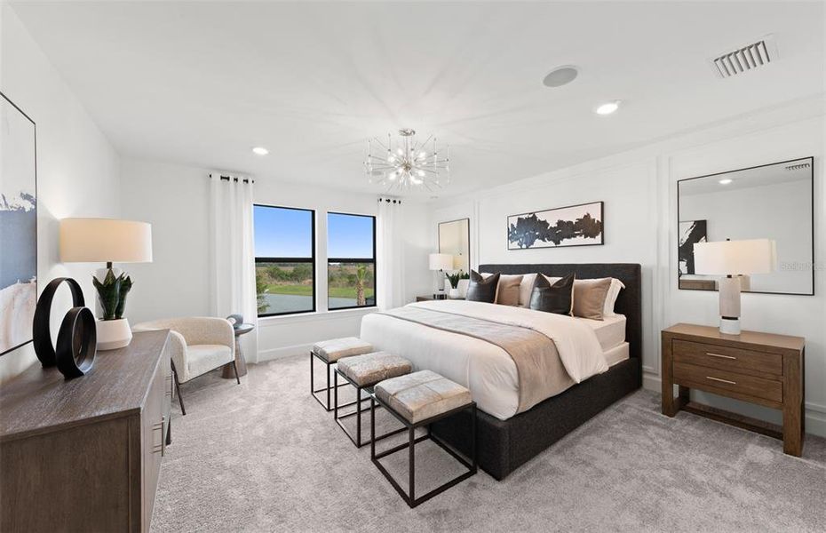 Furnished interior view inside a new home in , Bradenton (Image 15).