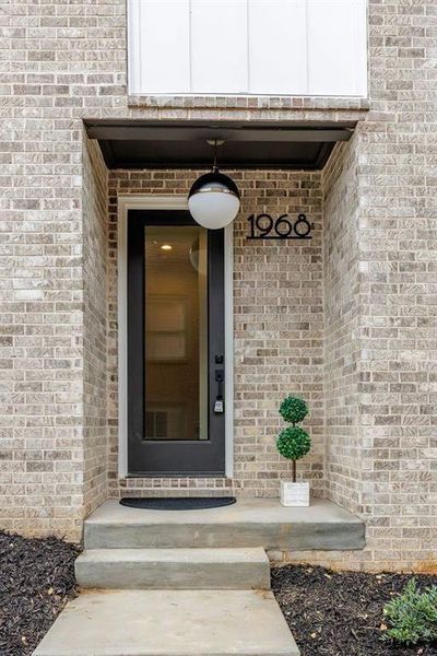 Exterior details and patio area of a home in , Chamblee (Image 27).