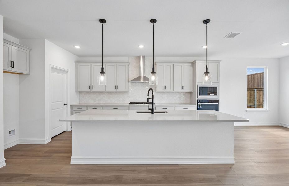 Furnished interior view inside a new home in Wilson Creek Meadows, Celina (Image 9).